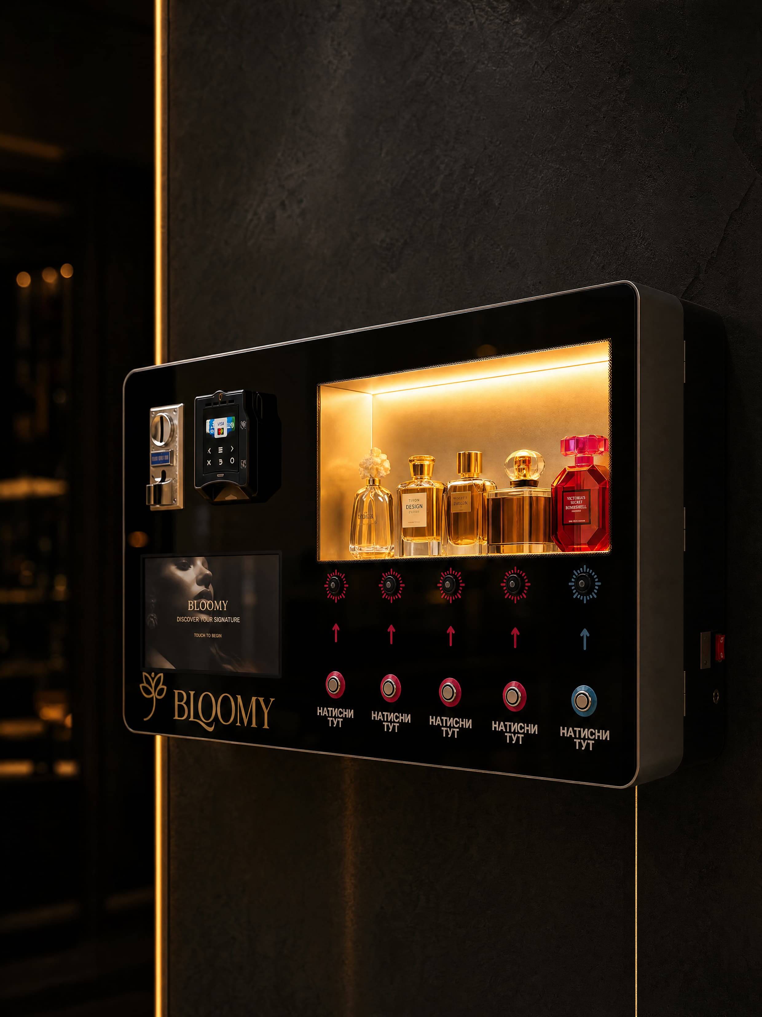 Bloomy — парфумерний вендинг